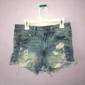 American Eagle Hi-Rise Festival Shorts
